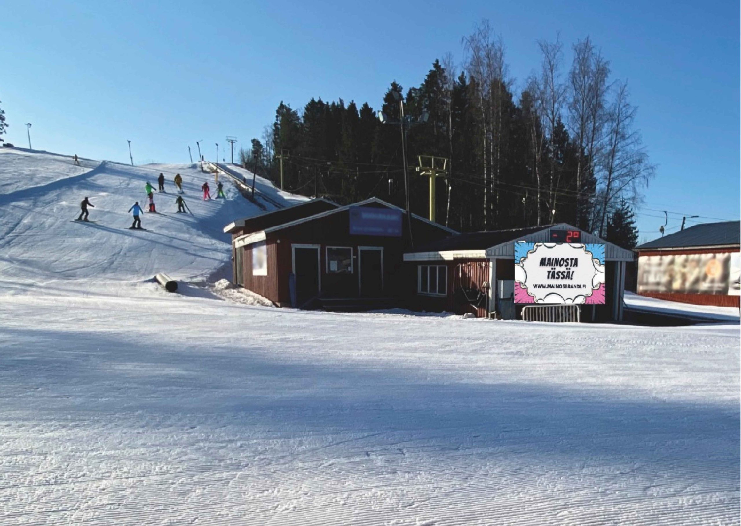 Peuramaa Ski diginäyttö tavoittaa jopa 100 000 kävijää kaudessa