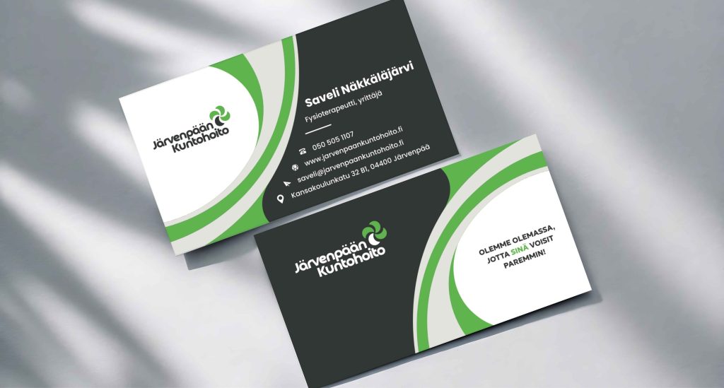 Käyntikortit suunnittelusta painoon ja siitä tärkeisiin kohtaamisiin