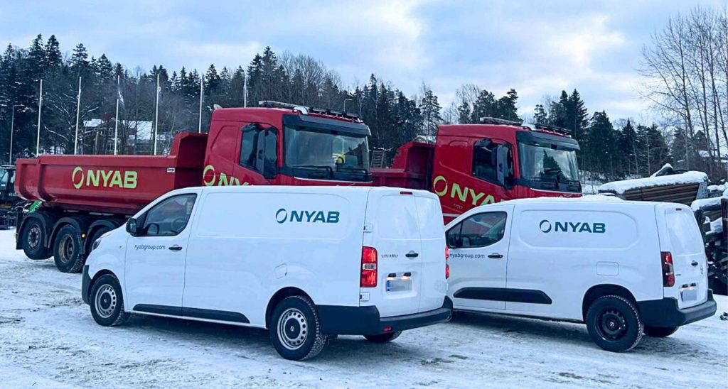NYABin uuden kaluston teippaus