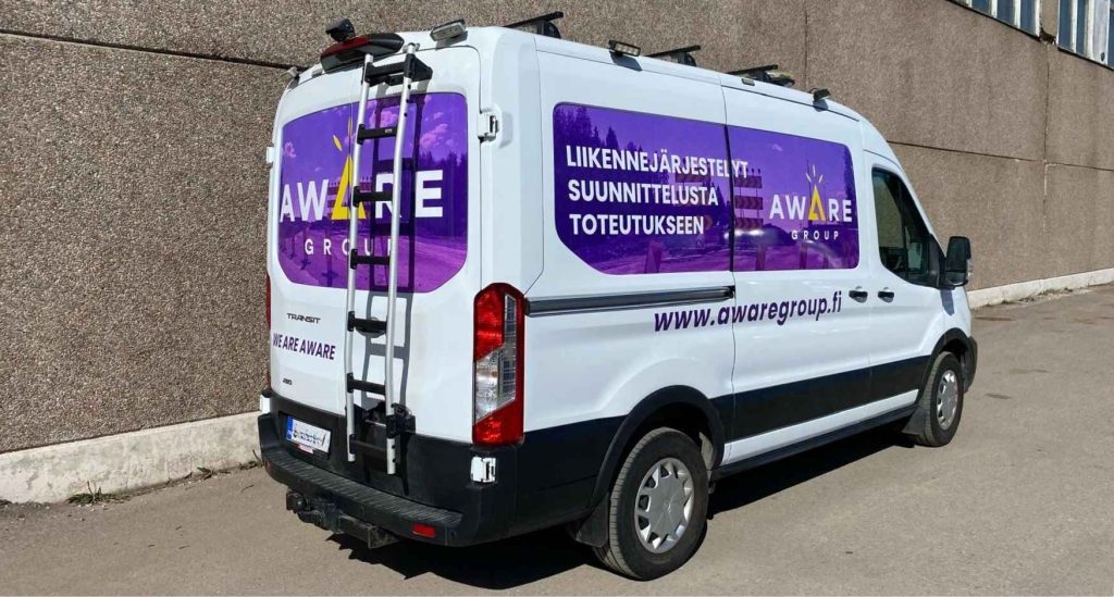 Aware Group pakettiautoteippaukset