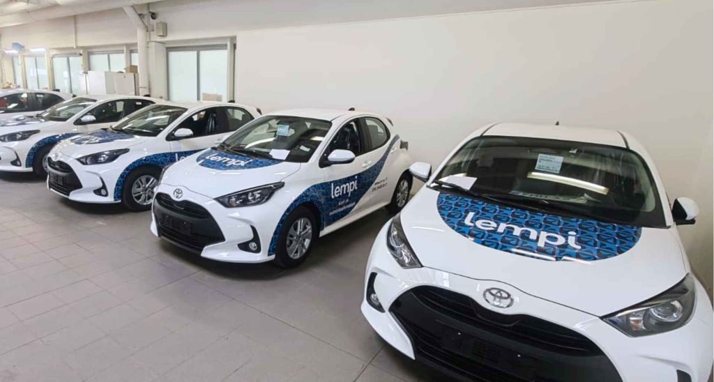 Lempi fleet autoteippaus